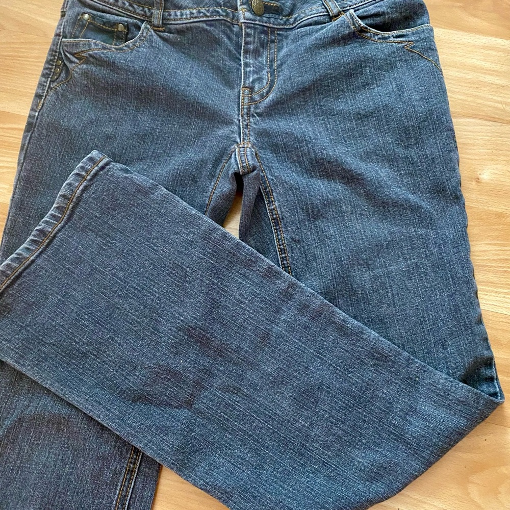 CABI 2 Contemporary Fit Women's Straight Leg Blue Jeans